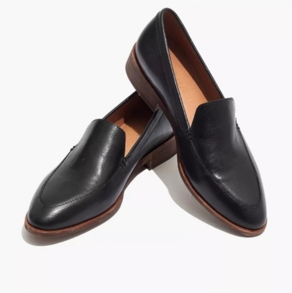 Madewell Womens Frances Leather Comfort Loafer Dress shoes sz 6.5
